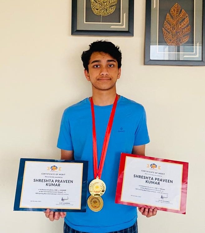 Winner - Shreshta Praveen Kumar